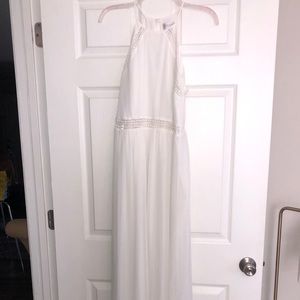 White, maxi dress